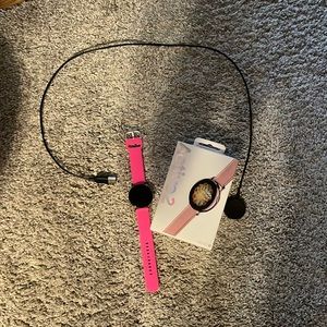 A Samsung galaxy watch active 2